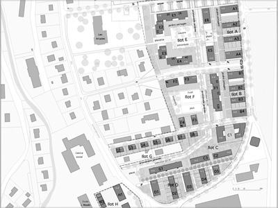 maison du conseil général de l'isère plan d'étage courant